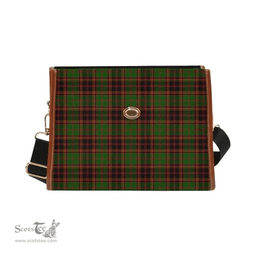 Scottish Canvas Bag Buchan Modern Clan Tartan Waterproof Canvas Bag - Classic Scottish Plaid Tartan Plaid