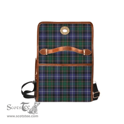 Scottish Canvas Bag MacRae Hunting Modern Clan Tartan Waterproof Canvas Bag - Classic Scottish Plaid Tartan Plaid