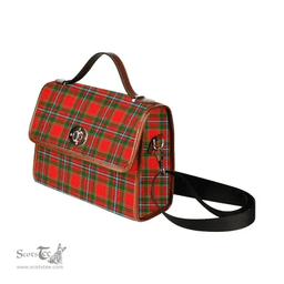 Scottish Canvas Bag Drummond of Perth Clan Tartan Waterproof Canvas Bag - Classic Scottish Plaid Tartan Plaid