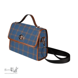 Scottish Canvas Bag MacLaine of Loch Buie Hunting Ancient Clan Tartan Waterproof Canvas Bag - Classic Scottish Plaid Tartan Plaid