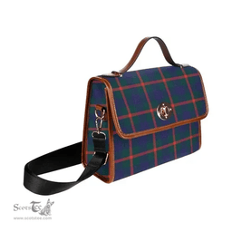 Scottish Canvas Bag Agnew Modern Clan Tartan Waterproof Canvas Bag - Classic Scottish Plaid Tartan Plaid