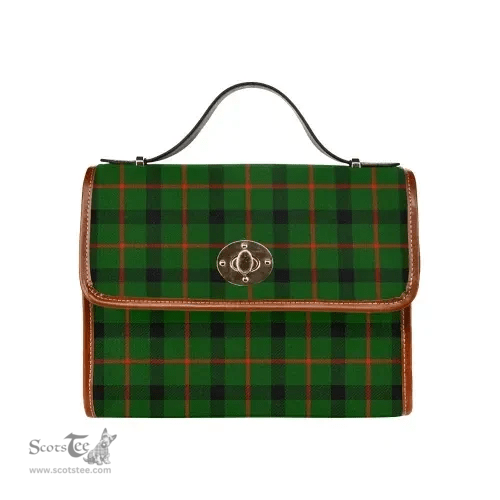 Scottish Canvas Bag Kincaid Modern Clan Tartan Waterproof Canvas Bag - Classic Scottish Plaid Tartan Plaid
