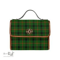 Scottish Canvas Bag Kincaid Modern Clan Tartan Waterproof Canvas Bag - Classic Scottish Plaid Tartan Plaid