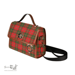 Scottish Canvas Bag Hay Clan Clan Tartan Waterproof Canvas Bag - Crest Classic Scottish Plaid Tartan Plaid