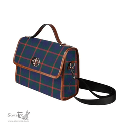 Scottish Canvas Bag Agnew Modern Clan Tartan Waterproof Canvas Bag - Classic Scottish Plaid Tartan Plaid
