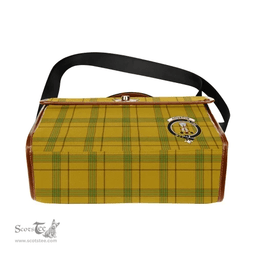Scottish Canvas Bag Houston Clan Clan Tartan Waterproof Canvas Bag - Crest Classic Scottish Plaid Tartan Plaid