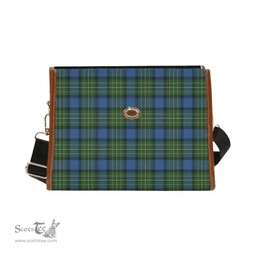Scottish Canvas Bag MacLaren Ancient Clan Tartan Waterproof Canvas Bag - Classic Scottish Plaid Tartan Plaid