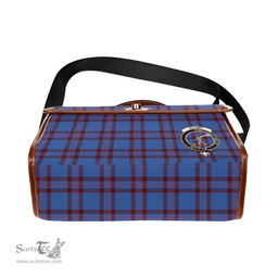 Scottish Canvas Bag Elliot Clan Clan Tartan Waterproof Canvas Bag - Crest Classic Scottish Plaid Tartan Plaid