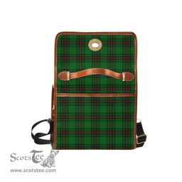 Scottish Canvas Bag Kinnear Clan Clan Tartan Waterproof Canvas Bag - Crest Classic Scottish Plaid Tartan Plaid