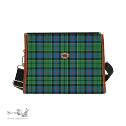Scottish Canvas Bag Forsyth Ancient Clan Tartan Waterproof Canvas Bag - Classic Scottish Plaid Tartan Plaid