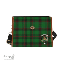 Scottish Canvas Bag Beveridge Clan Clan Tartan Waterproof Canvas Bag - Crest Classic Scottish Plaid Tartan Plaid