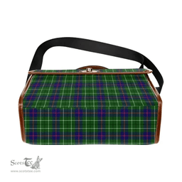 Scottish Canvas Bag Duncan Modern Clan Tartan Waterproof Canvas Bag - Classic Scottish Plaid Tartan Plaid