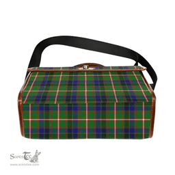 Scottish Canvas Bag Reid Green Clan Tartan Waterproof Canvas Bag - Classic Scottish Plaid Tartan Plaid