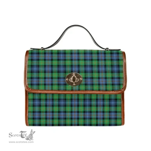 Scottish Canvas Bag Murray of Atholl Ancient Clan Tartan Waterproof Canvas Bag - Classic Scottish Plaid Tartan Plaid