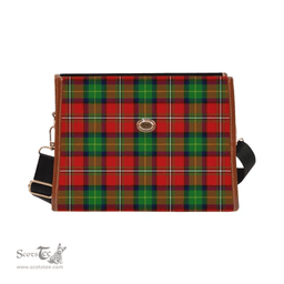 Scottish Canvas Bag Boyd Modern Clan Tartan Waterproof Canvas Bag - Classic Scottish Plaid Tartan Plaid
