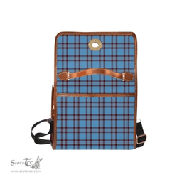 Scottish Canvas Bag Elliot Ancient Clan Tartan Waterproof Canvas Bag - Classic Scottish Plaid Tartan Plaid