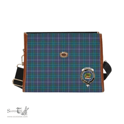 Scottish Canvas Bag Douglas Clan Clan Tartan Waterproof Canvas Bag - Crest Classic Scottish Plaid Tartan Plaid