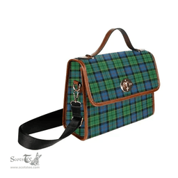 Scottish Canvas Bag Forsyth Ancient Clan Tartan Waterproof Canvas Bag - Classic Scottish Plaid Tartan Plaid