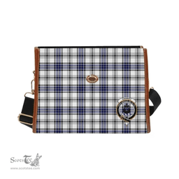 Scottish Canvas Bag Hannay Clan Clan Tartan Waterproof Canvas Bag - Crest Classic Scottish Plaid Tartan Plaid
