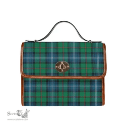 Scottish Canvas Bag Urquhart Ancient Clan Tartan Waterproof Canvas Bag - Classic Scottish Plaid Tartan Plaid