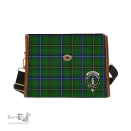 Scottish Canvas Bag Henderson Clan Clan Tartan Waterproof Canvas Bag - Crest Classic Scottish Plaid Tartan Plaid