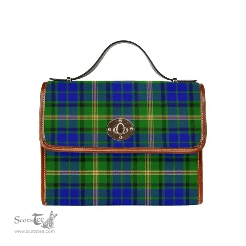 Scottish Canvas Bag Maitland Clan Tartan Waterproof Canvas Bag - Classic Scottish Plaid Tartan Plaid