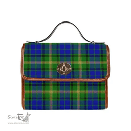 Scottish Canvas Bag Maitland Clan Tartan Waterproof Canvas Bag - Classic Scottish Plaid Tartan Plaid