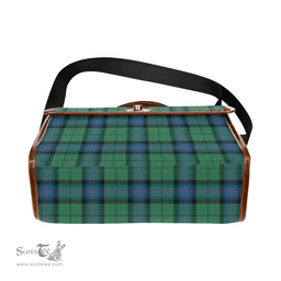 Scottish Canvas Bag Armstrong Ancient Clan Tartan Waterproof Canvas Bag - Classic Scottish Plaid Tartan Plaid