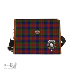 Scottish Canvas Bag Tennant Clan Clan Tartan Waterproof Canvas Bag - Crest Classic Scottish Plaid Tartan Plaid