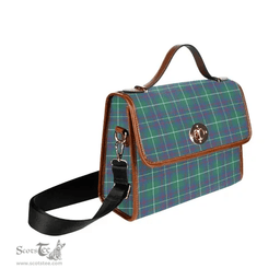 Scottish Canvas Bag Inglis Ancient Clan Tartan Waterproof Canvas Bag - Classic Scottish Plaid Tartan Plaid