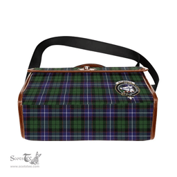 Scottish Canvas Bag Galbraith Clan Clan Tartan Waterproof Canvas Bag - Crest Classic Scottish Plaid Tartan Plaid