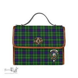 Scottish Canvas Bag Duncan Clan Clan Tartan Waterproof Canvas Bag - Crest Classic Scottish Plaid Tartan Plaid