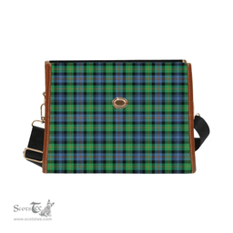 Scottish Canvas Bag Murray of Atholl Ancient Clan Tartan Waterproof Canvas Bag - Classic Scottish Plaid Tartan Plaid
