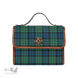 Scottish Canvas Bag MacCallum Ancient Clan Tartan Waterproof Canvas Bag - Classic Scottish Plaid Tartan Plaid