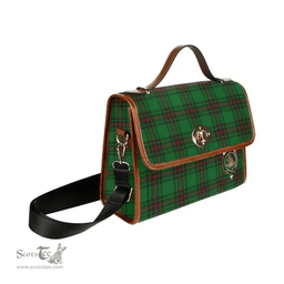 Scottish Canvas Bag Beveridge Clan Clan Tartan Waterproof Canvas Bag - Crest Classic Scottish Plaid Tartan Plaid