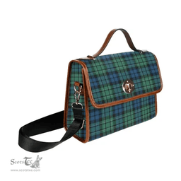 Scottish Canvas Bag MacCallum Ancient Clan Tartan Waterproof Canvas Bag - Classic Scottish Plaid Tartan Plaid