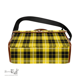 Scottish Canvas Bag Barclay Dress Modern Clan Tartan Waterproof Canvas Bag - Classic Scottish Plaid Tartan Plaid