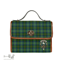 Scottish Canvas Bag Cranstoun Clan Clan Tartan Waterproof Canvas Bag - Crest Classic Scottish Plaid Tartan Plaid