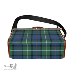 Scottish Canvas Bag Davidson of Tulloch Clan Tartan Waterproof Canvas Bag - Classic Scottish Plaid Tartan Plaid
