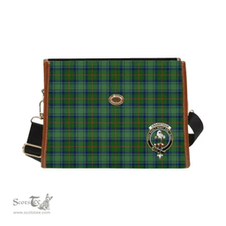 Scottish Canvas Bag Cranstoun Clan Clan Tartan Waterproof Canvas Bag - Crest Classic Scottish Plaid Tartan Plaid