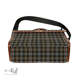 Scottish Canvas Bag MacKenzie Weathered Clan Tartan Waterproof Canvas Bag - Classic Scottish Plaid Tartan Plaid