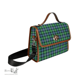 Scottish Canvas Bag Murray of Atholl Ancient Clan Tartan Waterproof Canvas Bag - Classic Scottish Plaid Tartan Plaid