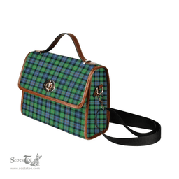 Scottish Canvas Bag Murray of Atholl Ancient Clan Tartan Waterproof Canvas Bag - Classic Scottish Plaid Tartan Plaid