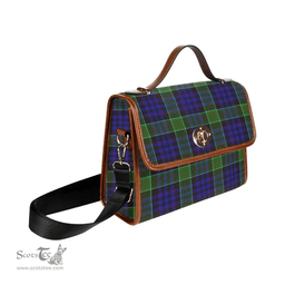 Scottish Canvas Bag Newman Clan Tartan Waterproof Canvas Bag - Classic Scottish Plaid Tartan Plaid