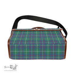 Scottish Canvas Bag Inglis Ancient Clan Tartan Waterproof Canvas Bag - Classic Scottish Plaid Tartan Plaid