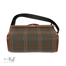 Scottish Canvas Bag Kennedy Weathered Clan Tartan Waterproof Canvas Bag - Classic Scottish Plaid Tartan Plaid
