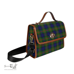 Scottish Canvas Bag Dundas Modern 02 Clan Tartan Waterproof Canvas Bag - Classic Scottish Plaid Tartan Plaid