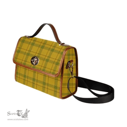 Scottish Canvas Bag Houston Clan Tartan Waterproof Canvas Bag - Classic Scottish Plaid Tartan Plaid