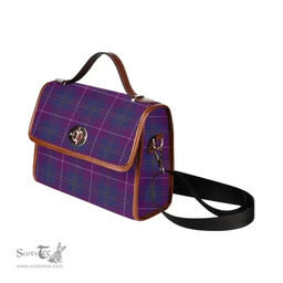 Scottish Canvas Bag Pride of Glencoe Clan Tartan Waterproof Canvas Bag - Classic Scottish Plaid Tartan Plaid