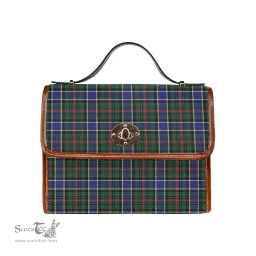 Scottish Canvas Bag Ogilvie Hunting Modern Clan Tartan Waterproof Canvas Bag - Classic Scottish Plaid Tartan Plaid